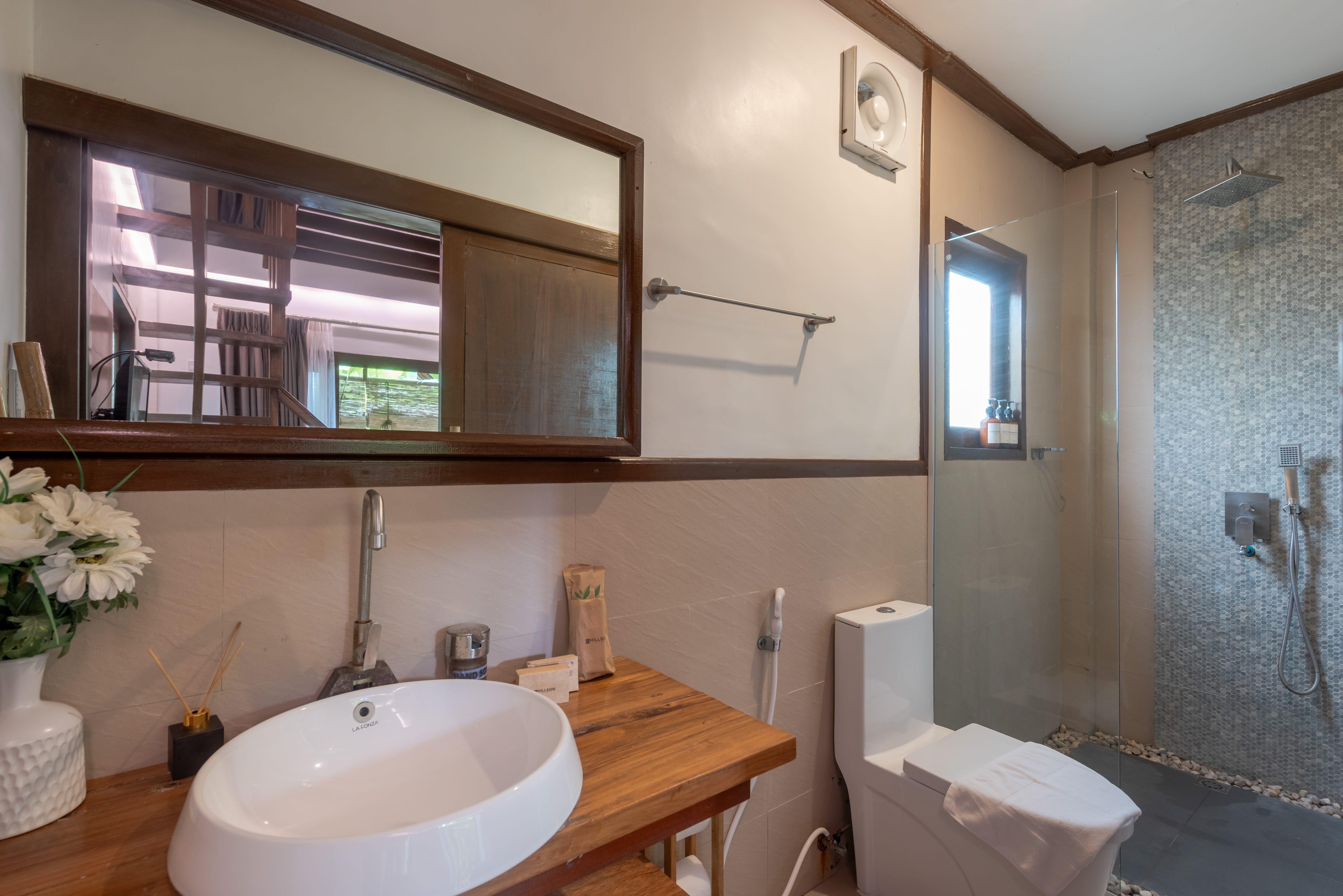 Family Villa bathroom facilities